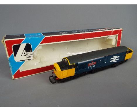 Lima - an OO gauge diesel electric locomotive class 37 renumbered 37310 British Steel Ravenscraig, # 20 5123, appears excelle