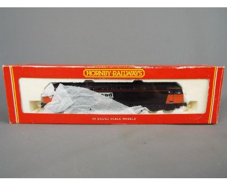 Model Railways - Hornby OO gauge locomotive class 56 Loadhaul op no 56100 # R 2074, appears excellent or better in window box