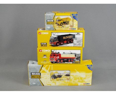 Corgi - Four boxed Limited Edition diecast 1:50 scale vehicles from Corgi's 'Building Britain' series. Lot contains #29104 Gu