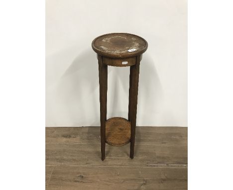VINTAGE OAK PLANTSTAND