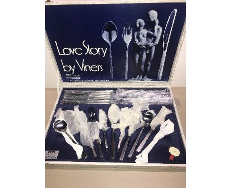VINTAGE VINERS LOVE STORY CANTEEN CUTLERY