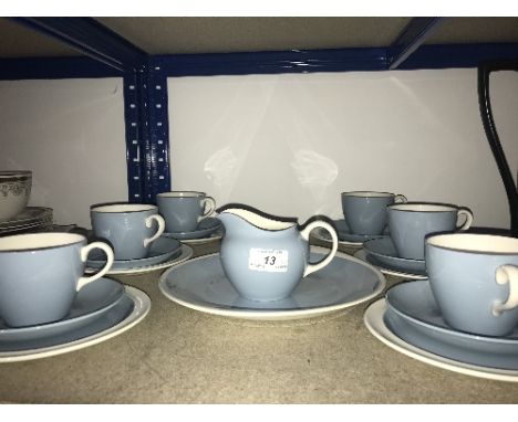 VINTAGE WEDGWOOD TEA CHINA SUMMER SKY (20)