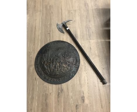 ORNAMENTAL AXE &amp; SHIELD