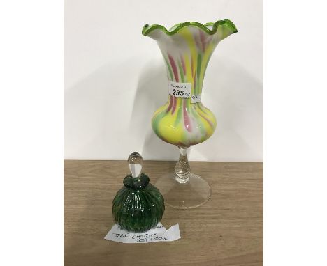 JANE CHARLES SEA URCHIN &amp; VINTAGE VASE