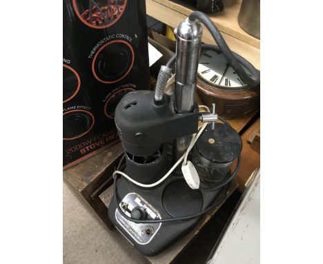 A L&R Mastermatic watch cleaning machine, this lot cannot be posted
