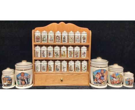 Vintage Spice Rack Set Hummel Style