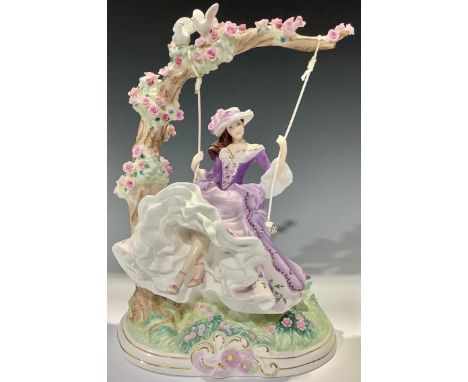 A Royal Worcester figure, for Compton &amp; Woodhouse, Summer's Dream, limited edition 338/4,950, CW805, 31.5cm, printed mark