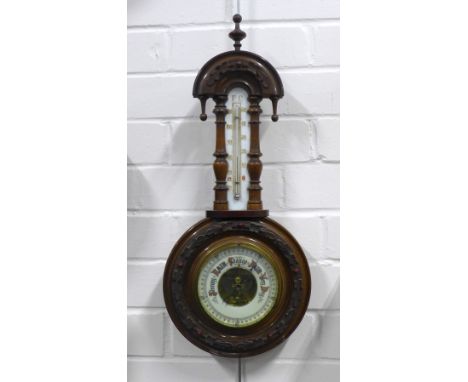 Early 20th century Wall barometer, 50cm long