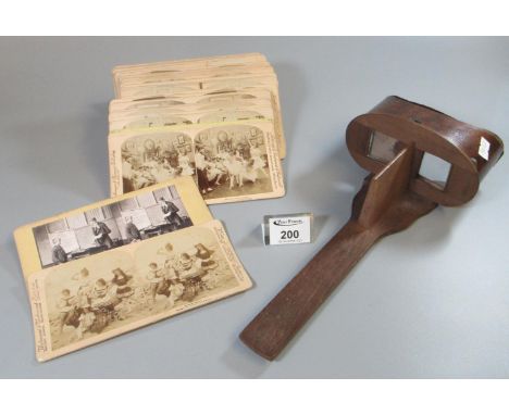 Vintage 'The Perfecscope' with assorted slides, topographical, seaside bells.(B.P. 21% + VAT) 