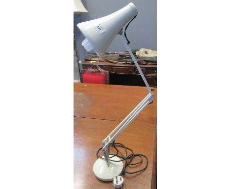A vintage enamel anglepoise lamp.(B.P. 21% + VAT) 