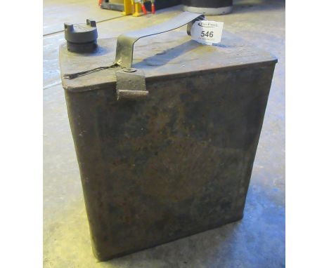Vintage Shell petrol can.(B.P. 21% + VAT) 