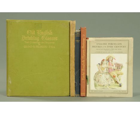 Antique reference books - "English Porcelain Figures of The XVIII Century", selected and described by William King, Sir Harol