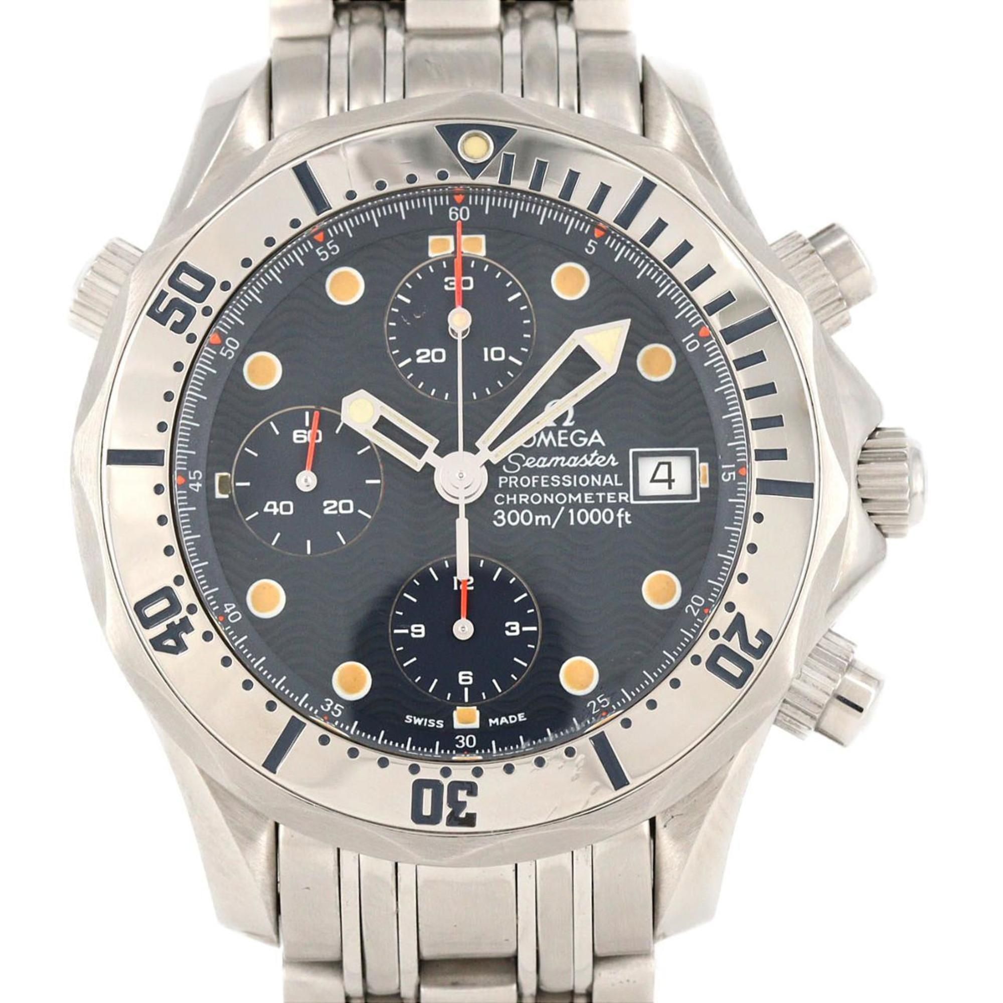 Omega Seamaster Pro Chronograph 2598.80 Stainless Steel Automatic Watch