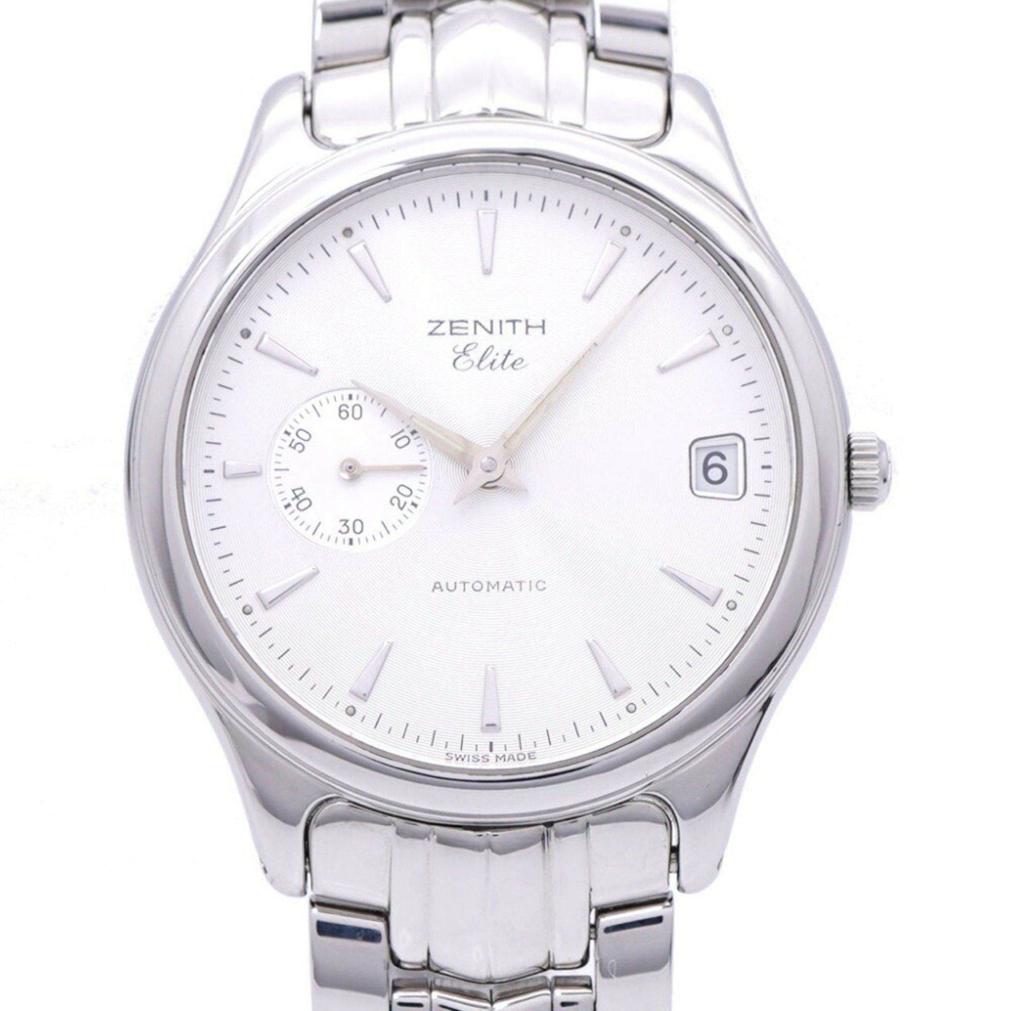 Zenith Class Elite 02.0040.680 Automatic Watch Stainless Steel Silver Dial 1438ZENITH Men's