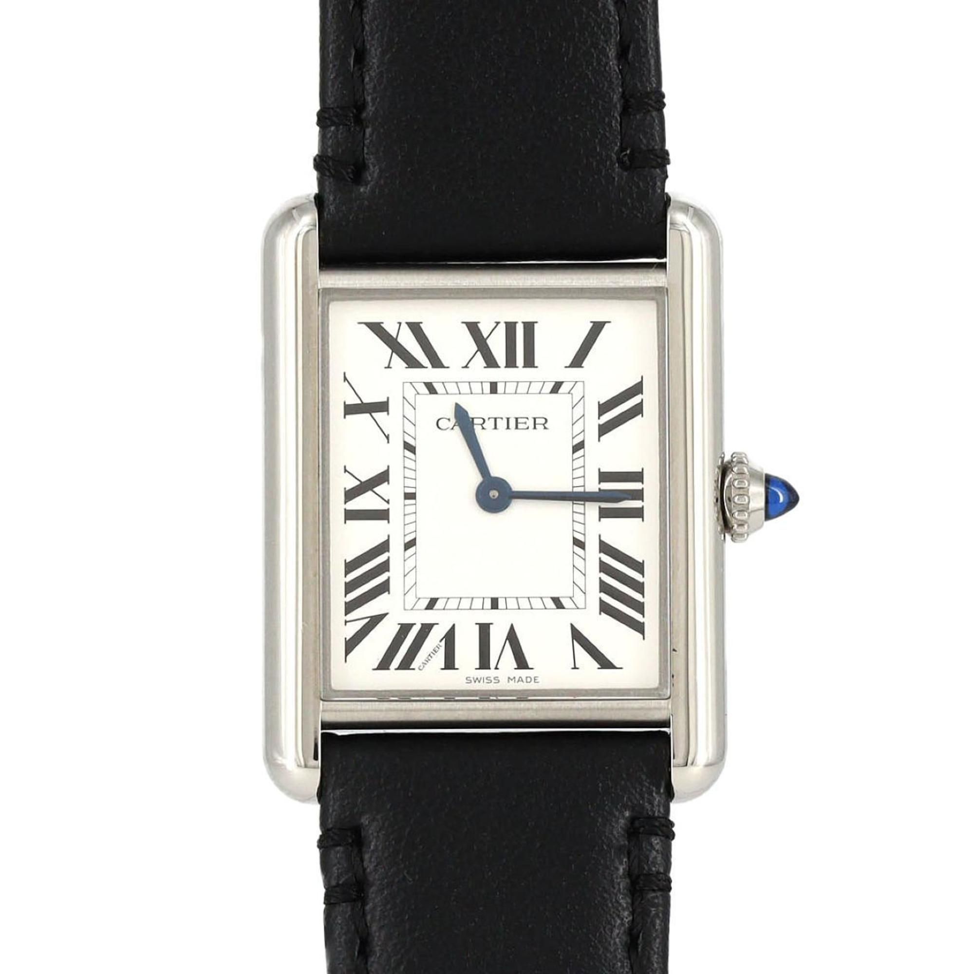 Cartier Tank Must LM WSTA0059 Stainless Steel Solar Quartz