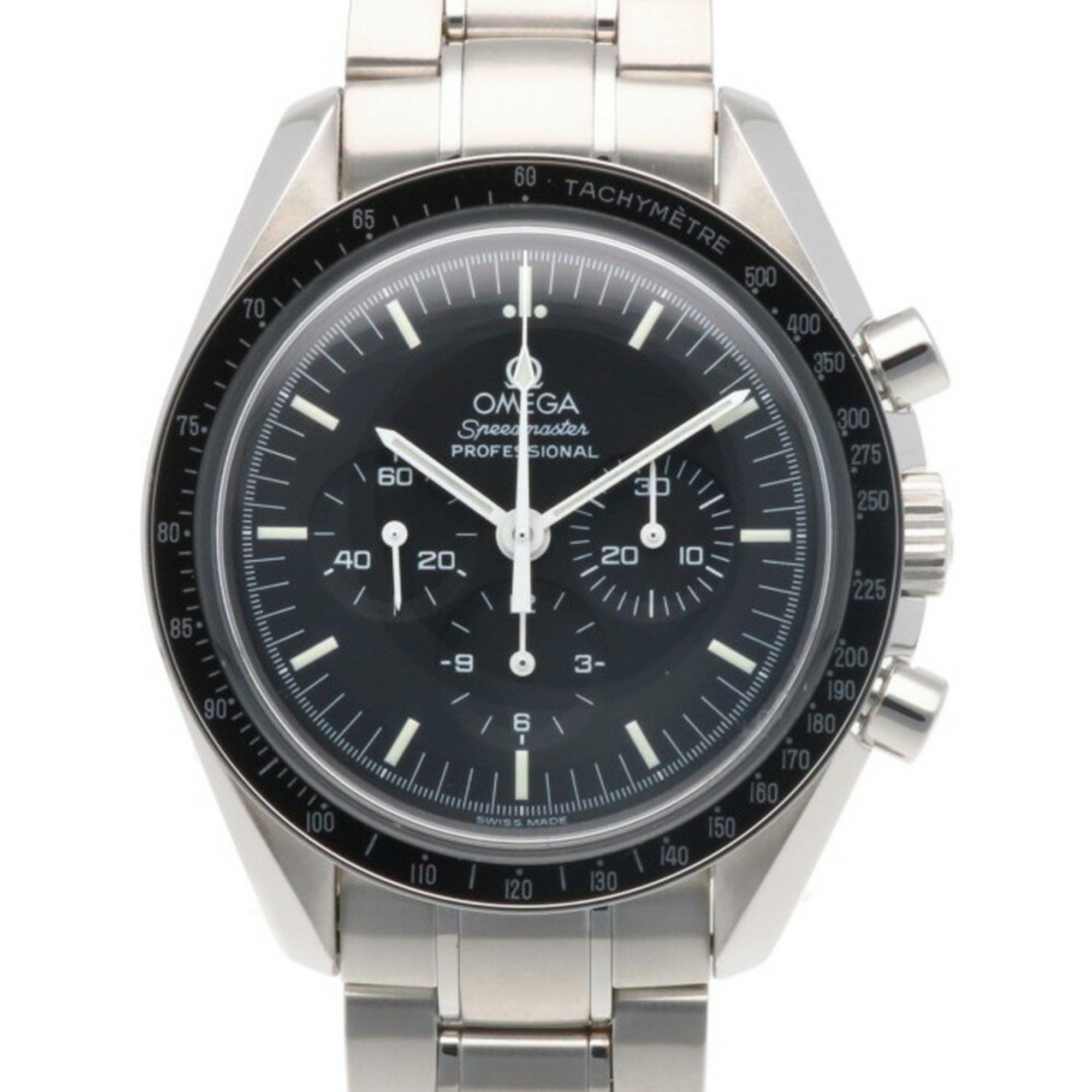 Omega Speedmaster Watch, Stainless Steel, 32725000, Manual Winding, Overhauled and Refinished, 77042