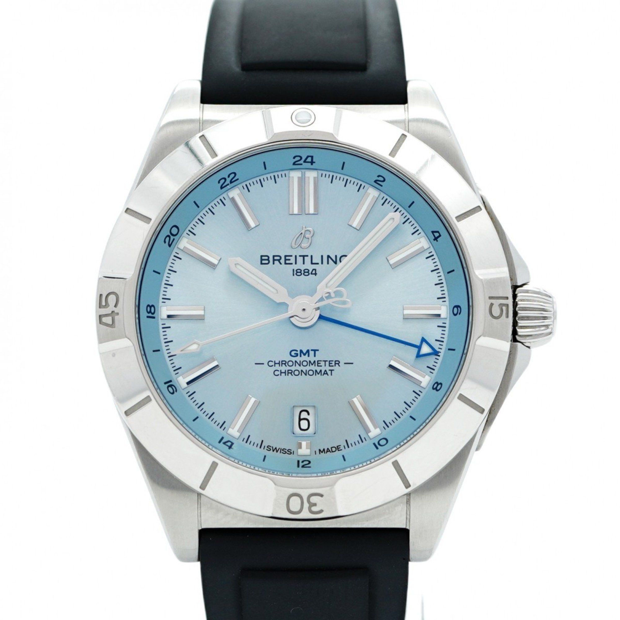 Breitling Chronomat P32398 Blue Dial Men's Watch