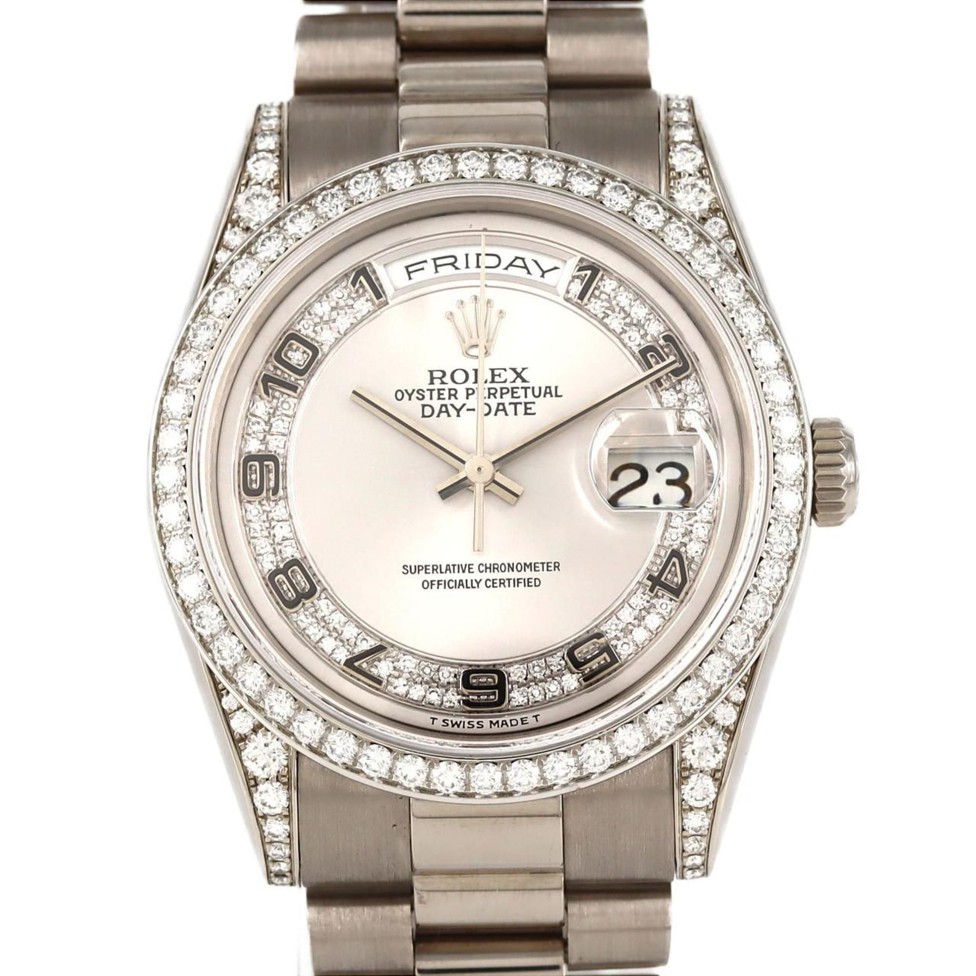 Rolex Day-Date 118389MA WG Automatic Watch, D Serial