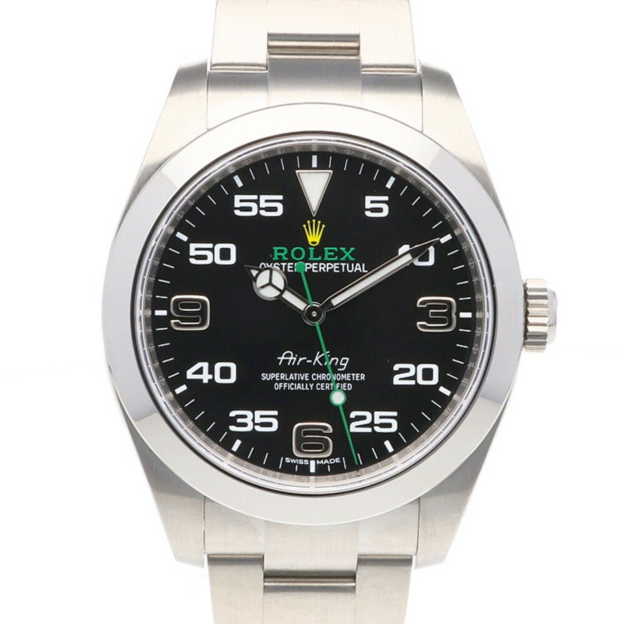 Rolex Air King Oyster Perpetual Watch Stainless Steel 116900 Automatic Winding Men's ROLEX
