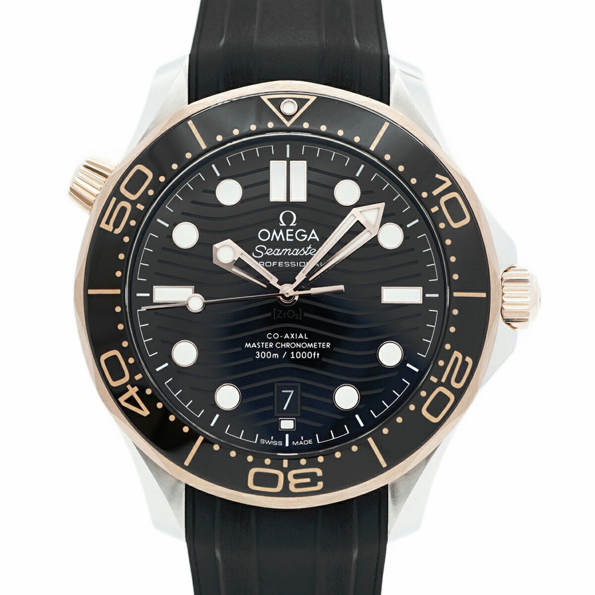 Omega Seamaster 210.22.42.20.01.002 Black Dial Men's Watch