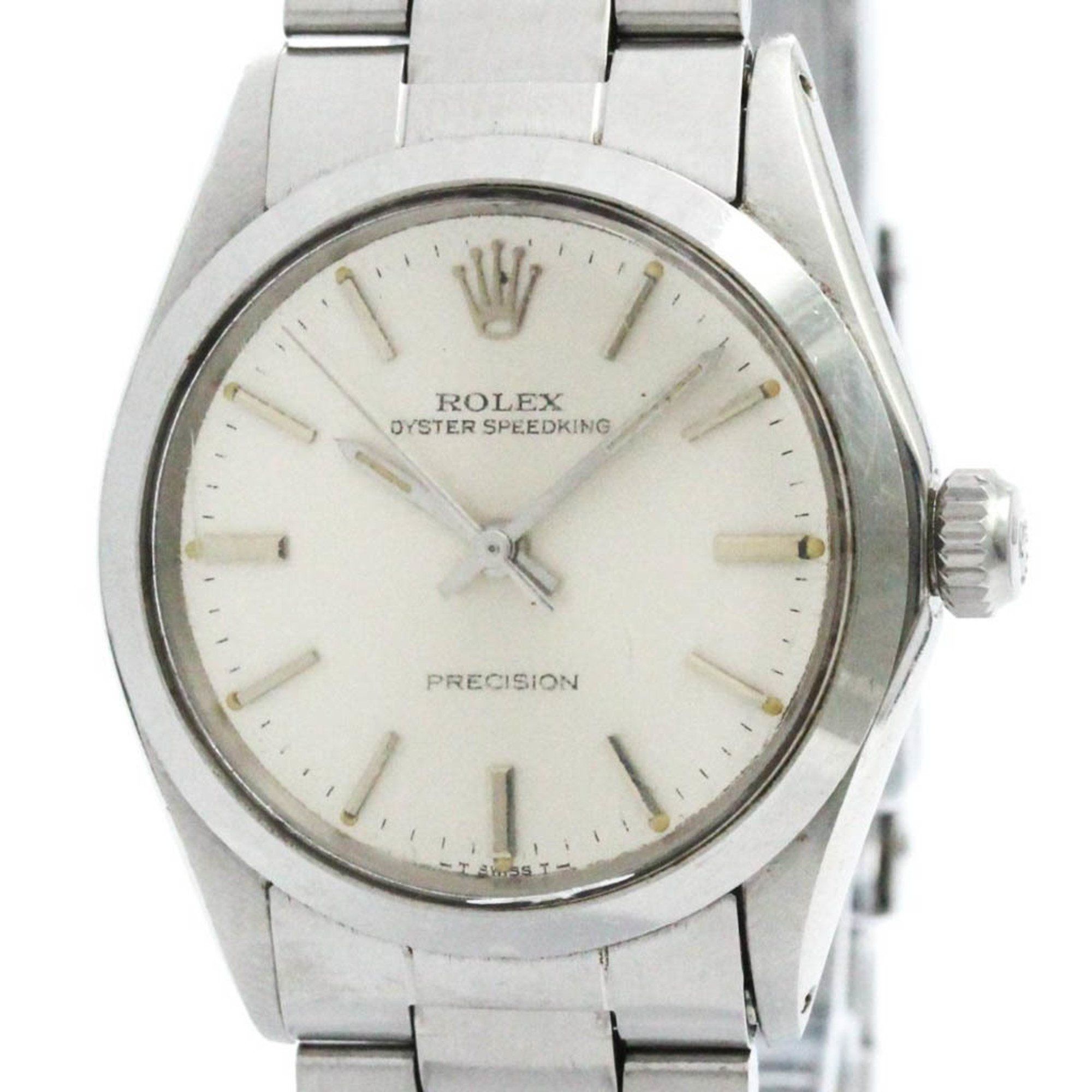 Vintage ROLEX Oyster Speed King 6430 Steel Hand-winding Unisex Watch