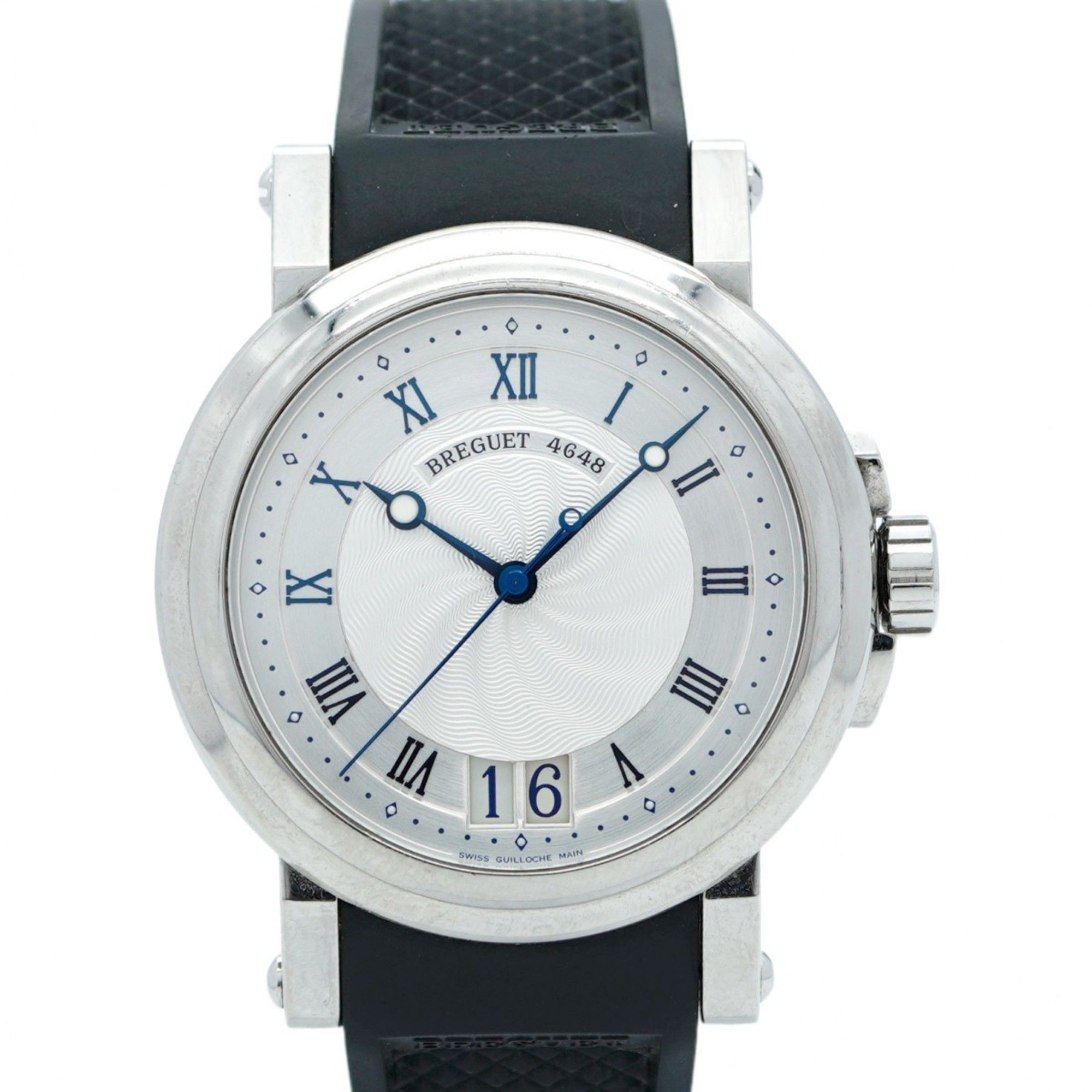 Breguet Marine 5817ST Silver Dial Men's Watch