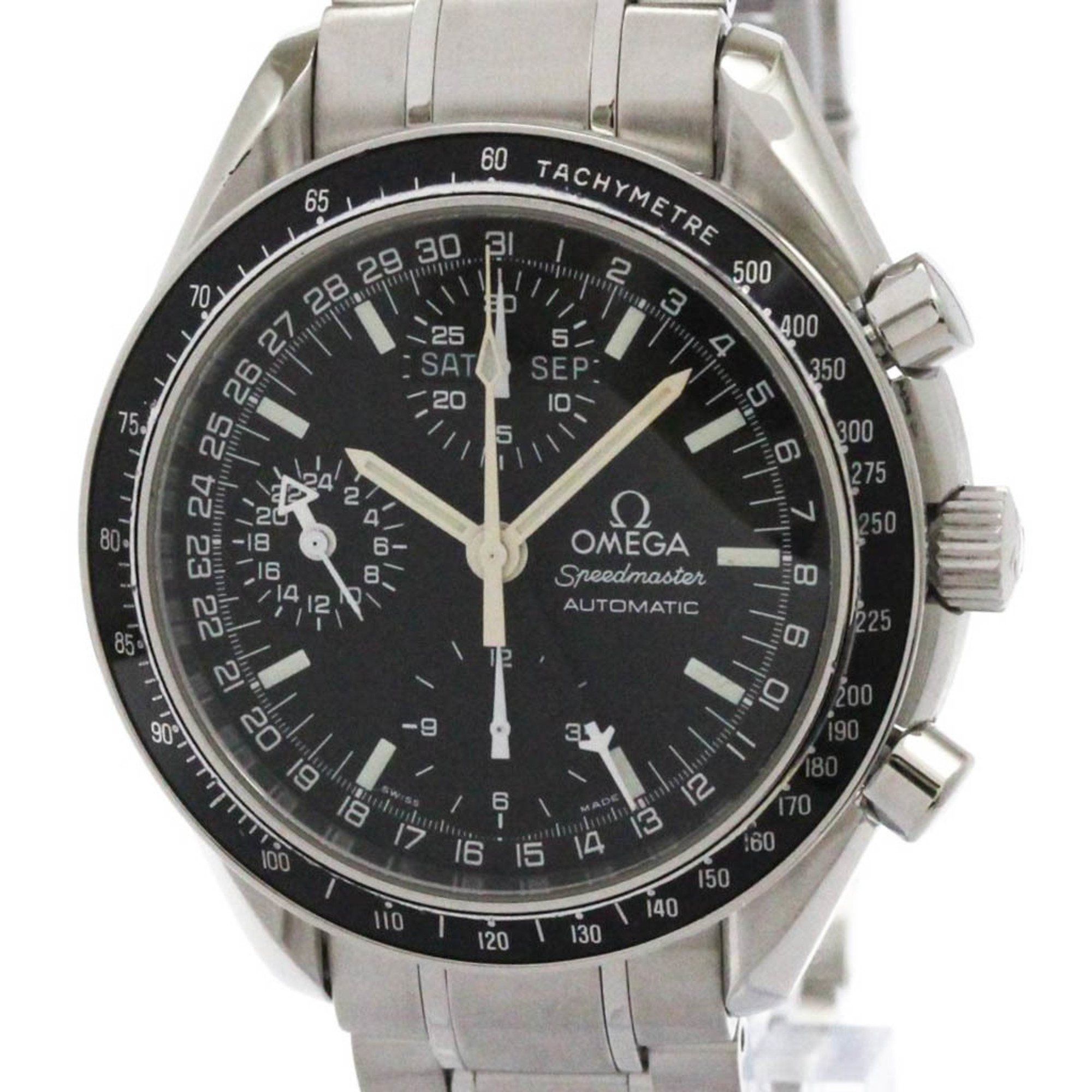 OMEGA Speedmaster Mark 40 Steel Automatic Mens Watch 3520.50 Polished