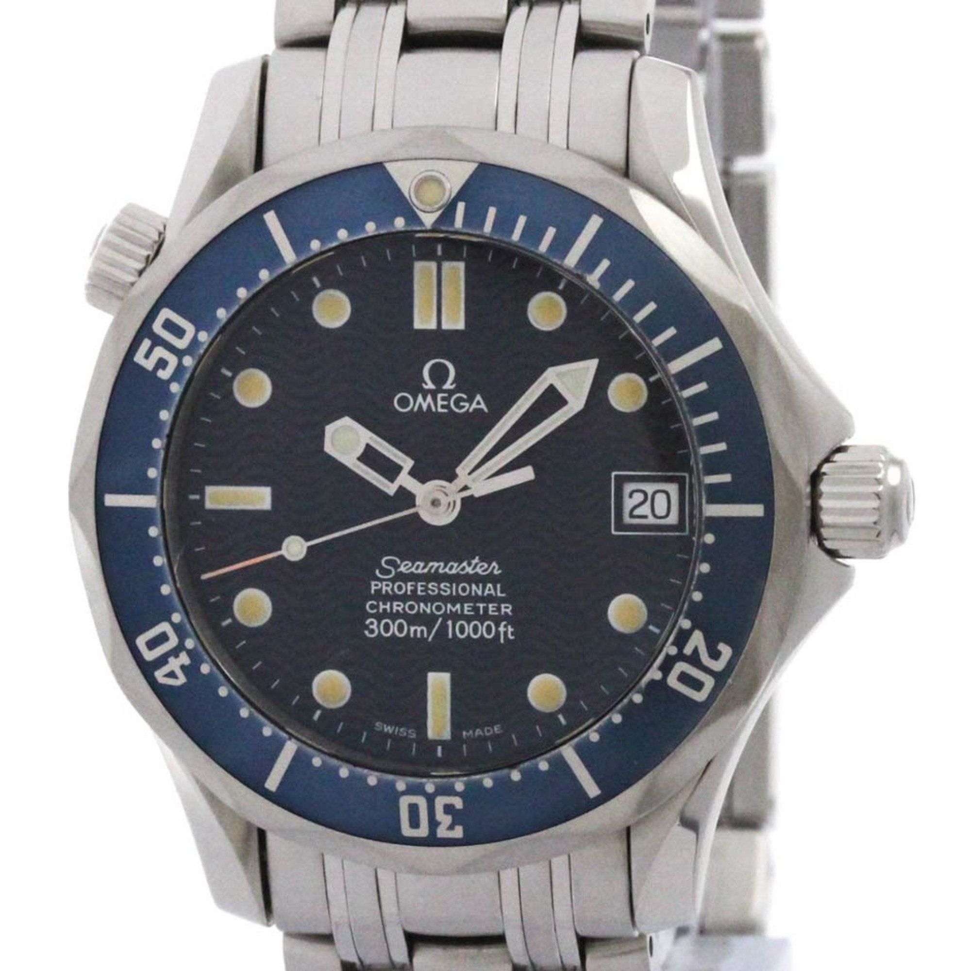 OMEGA Seamaster Professional 300M Mid Steel Size Watch 2551.80 Polished