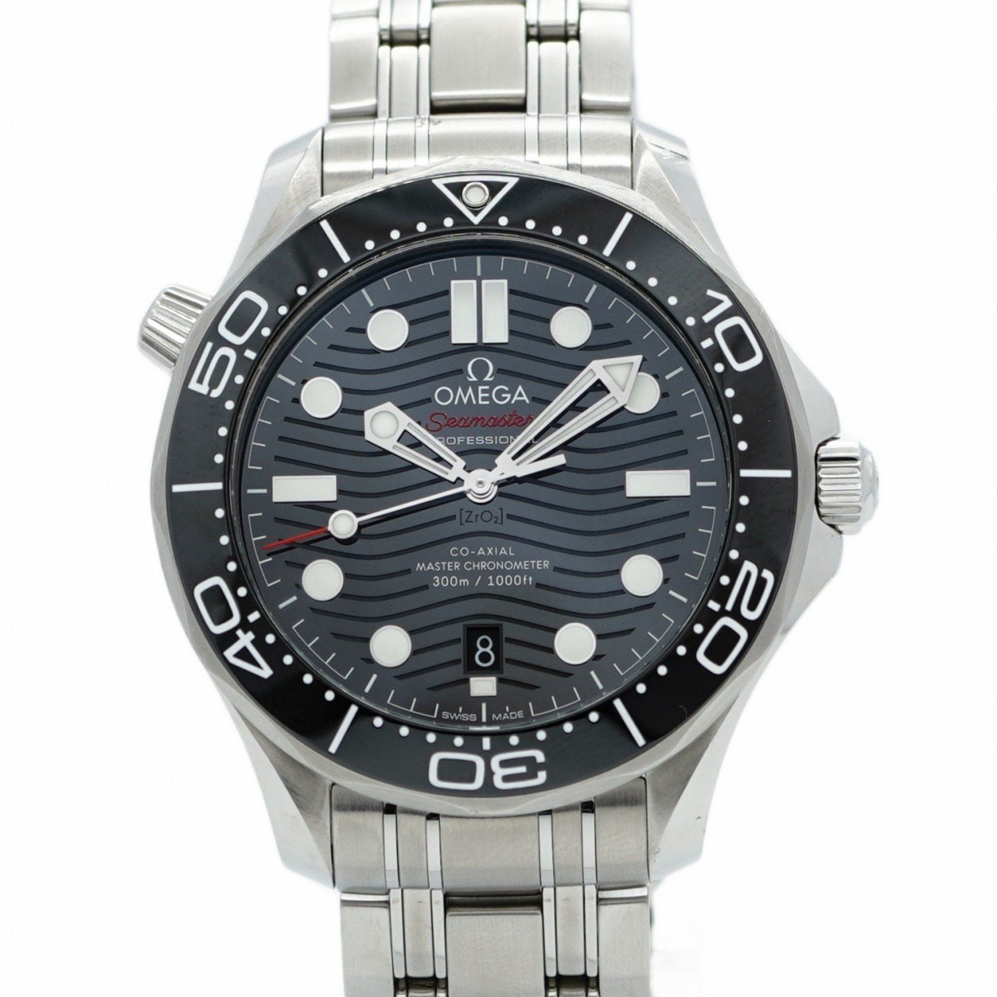 Omega Seamaster 210.30.42.20.01.001 Black Dial Men's Watch