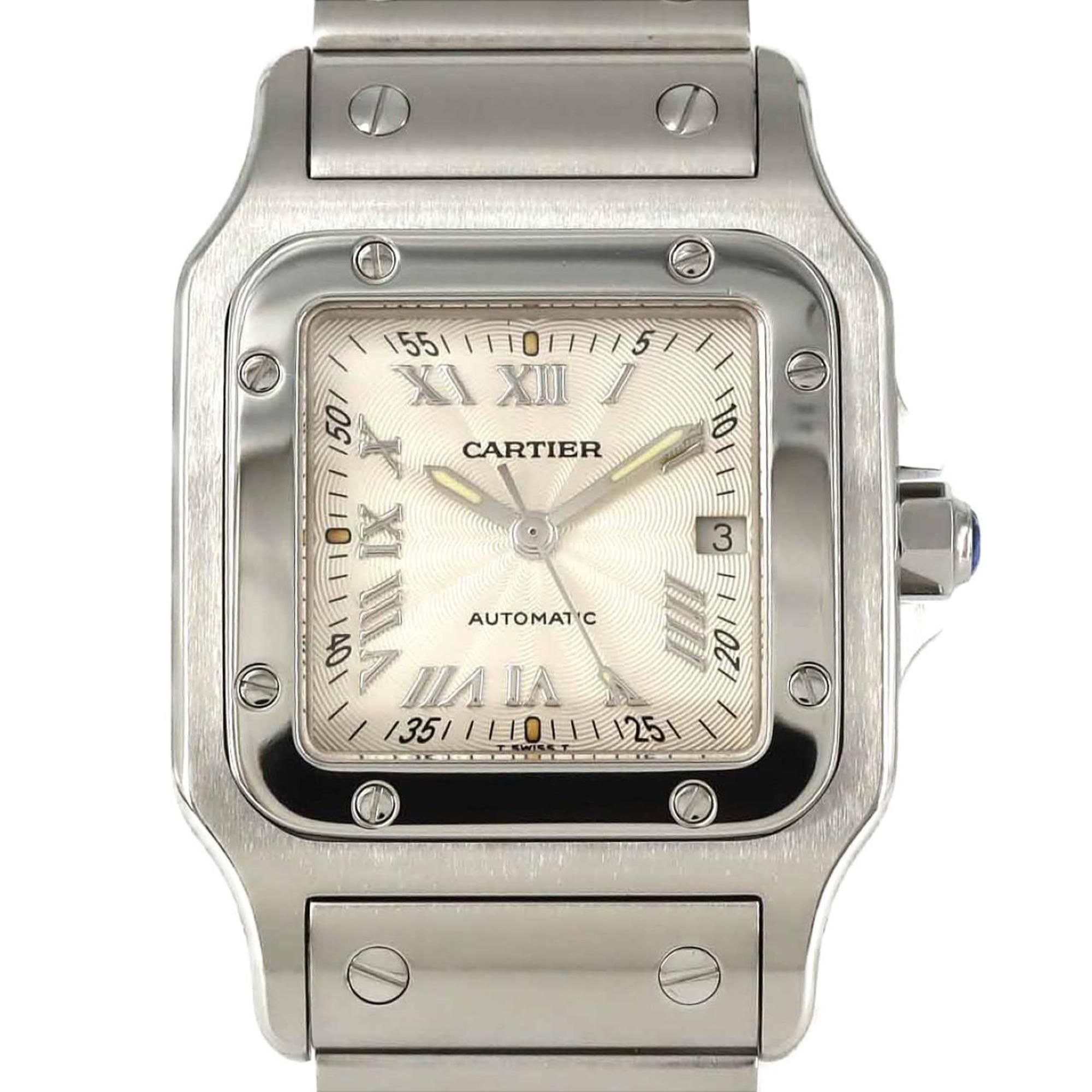Cartier Santos Galbe LM W20040D6 Stainless Steel Automatic Watch