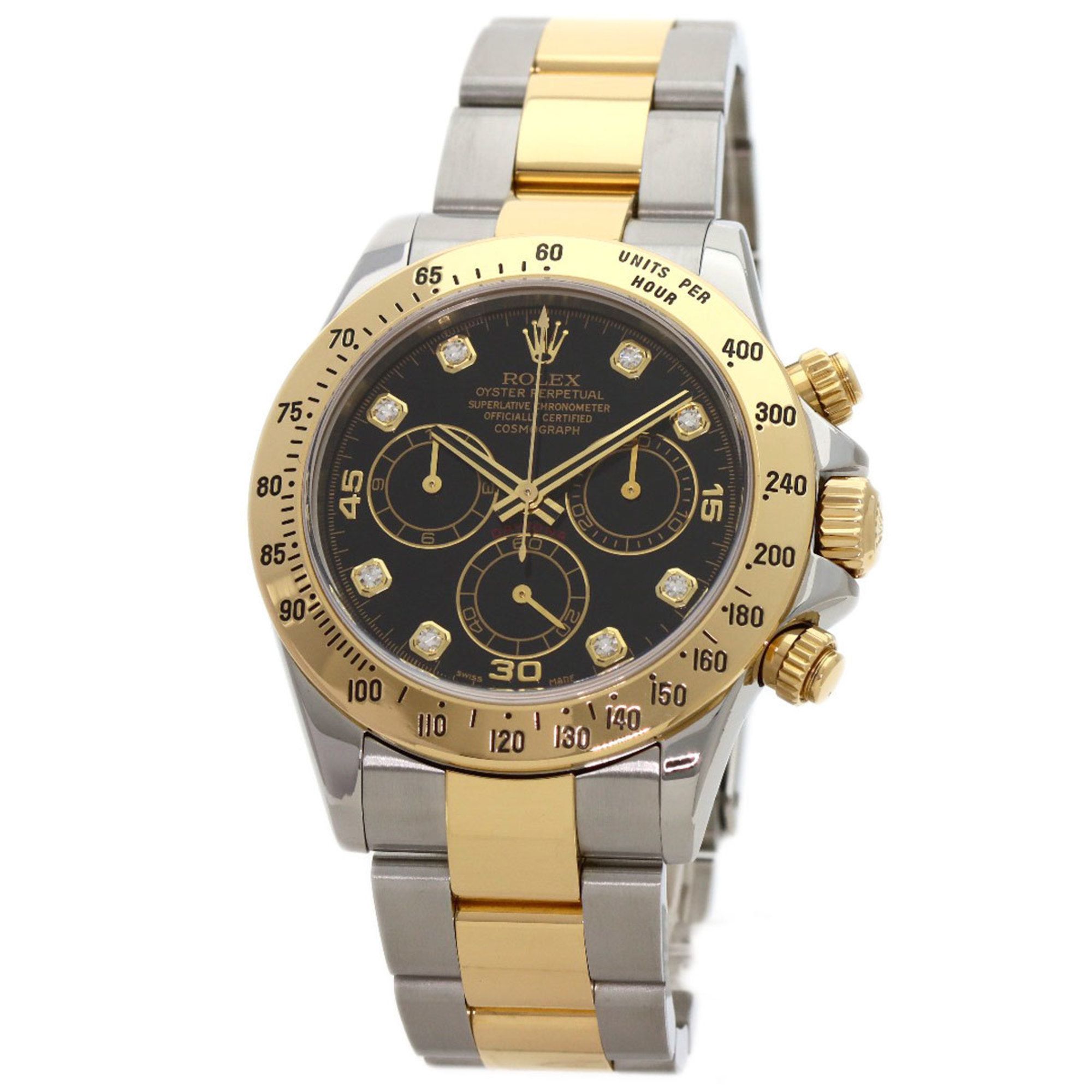 Rolex Cosmograph Daytona 116523G Stainless Steel/18K White Gold Men's Watch
