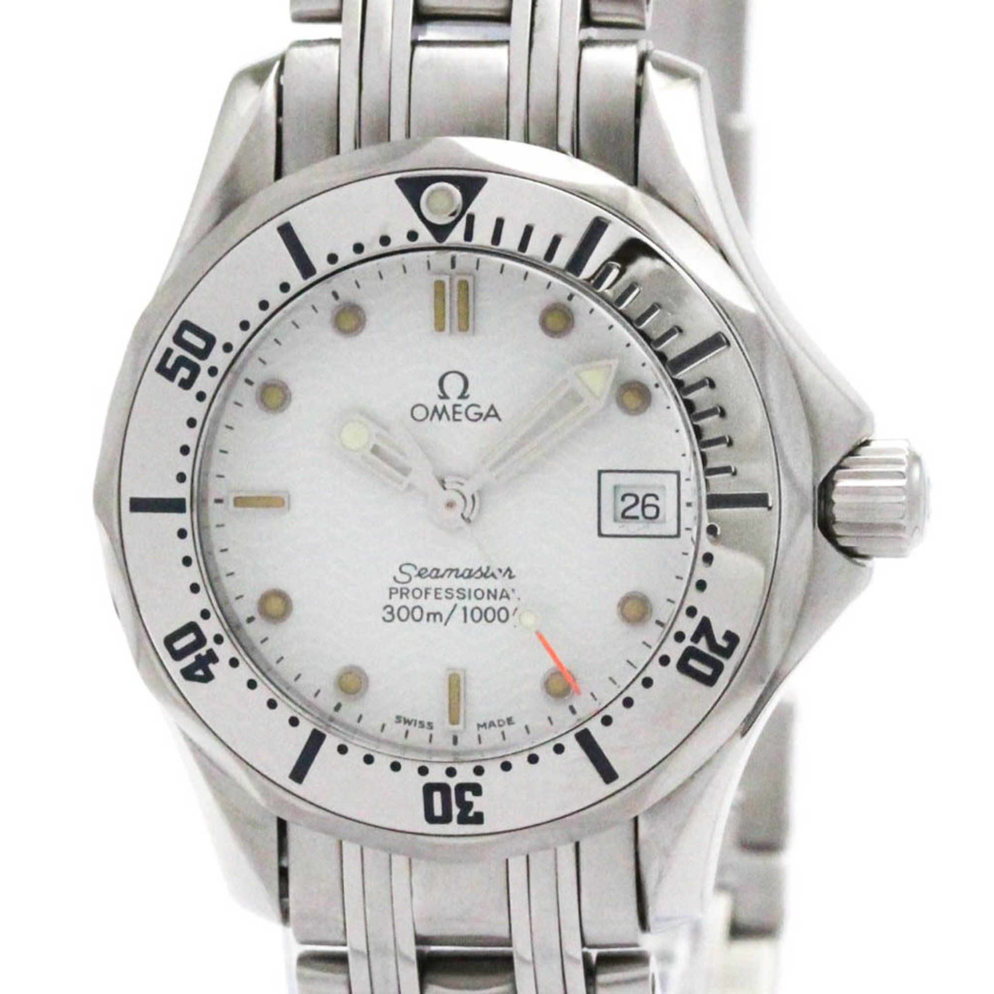 OMEGA Seamaster Professional 300M Quartz Ladies Watch 2582.20 Polished