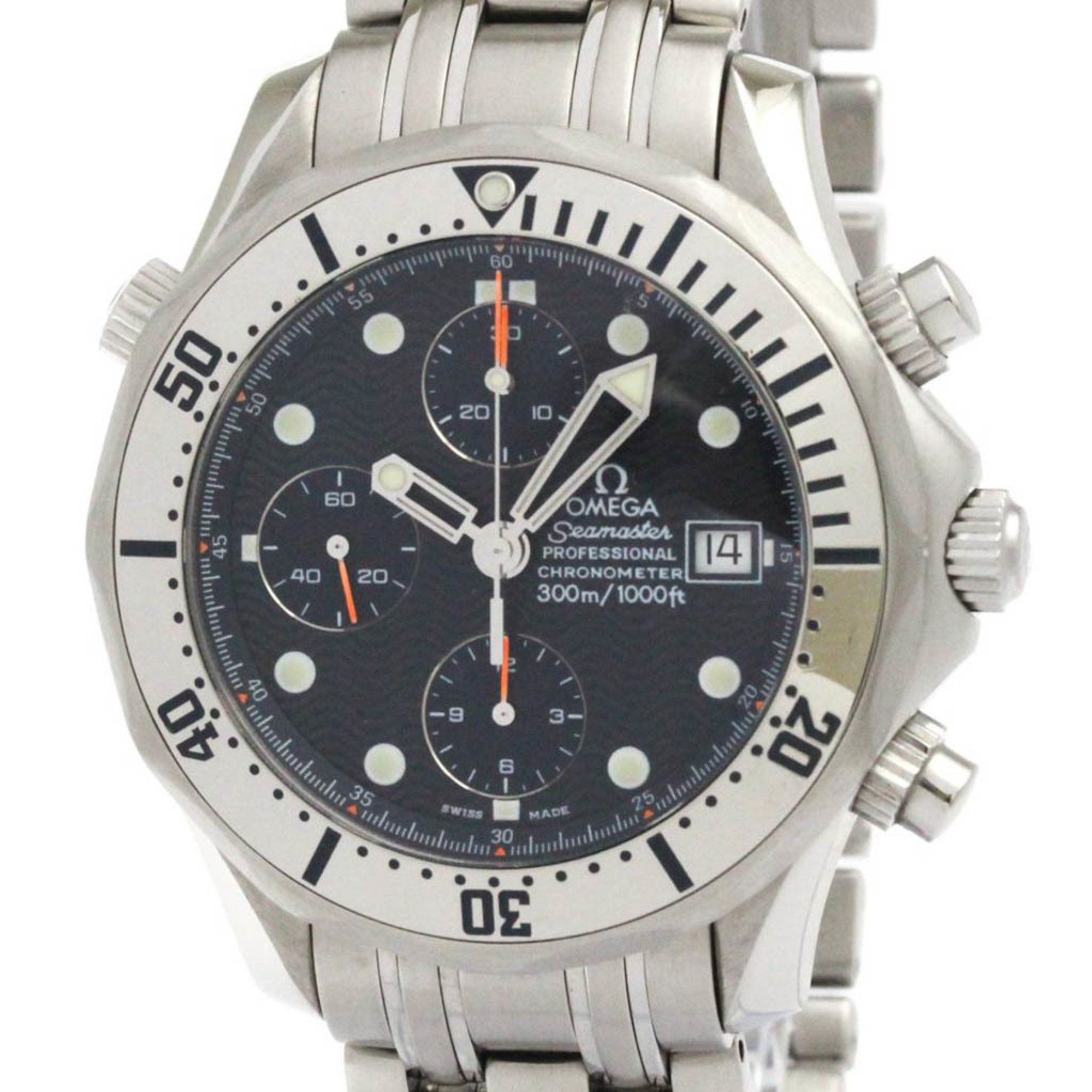OMEGA Seamaster Professional 300M Chronograph Watch 2598.80 Polished