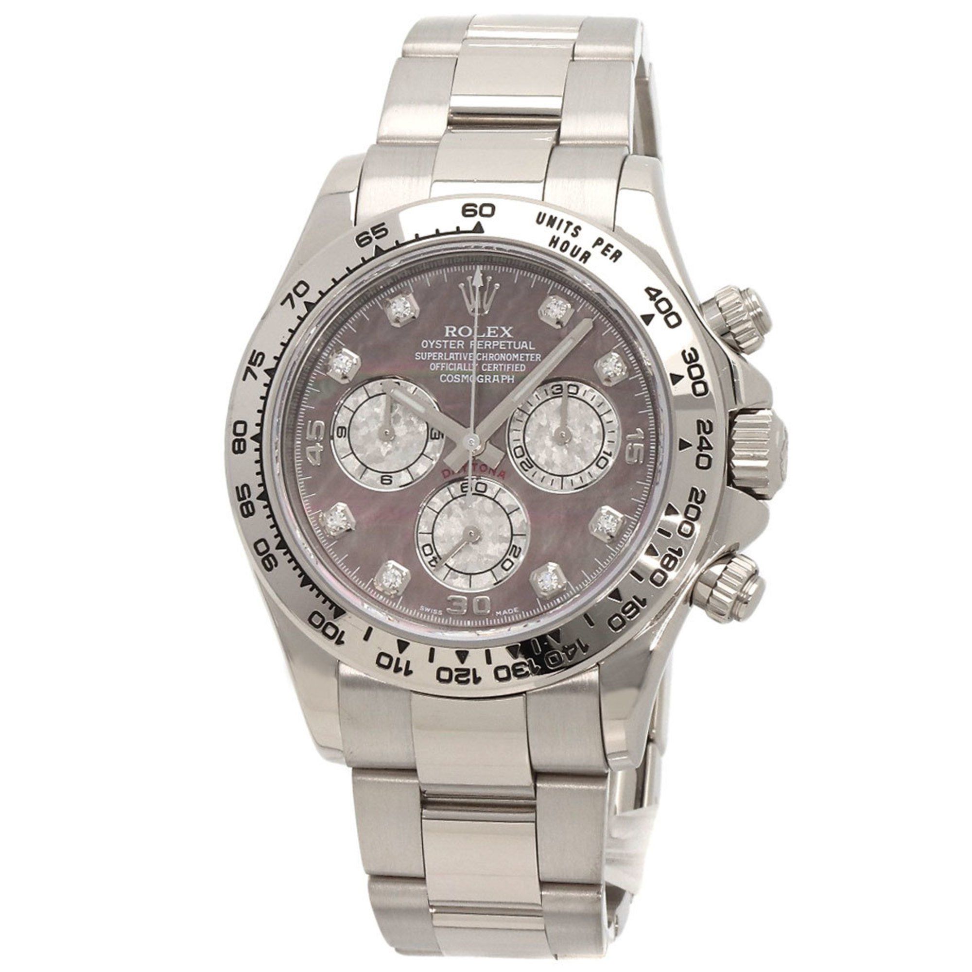 Rolex Cosmograph Daytona 116509NG 8-Piece Diamond Watch in 18K White Gold/18KWG Men's