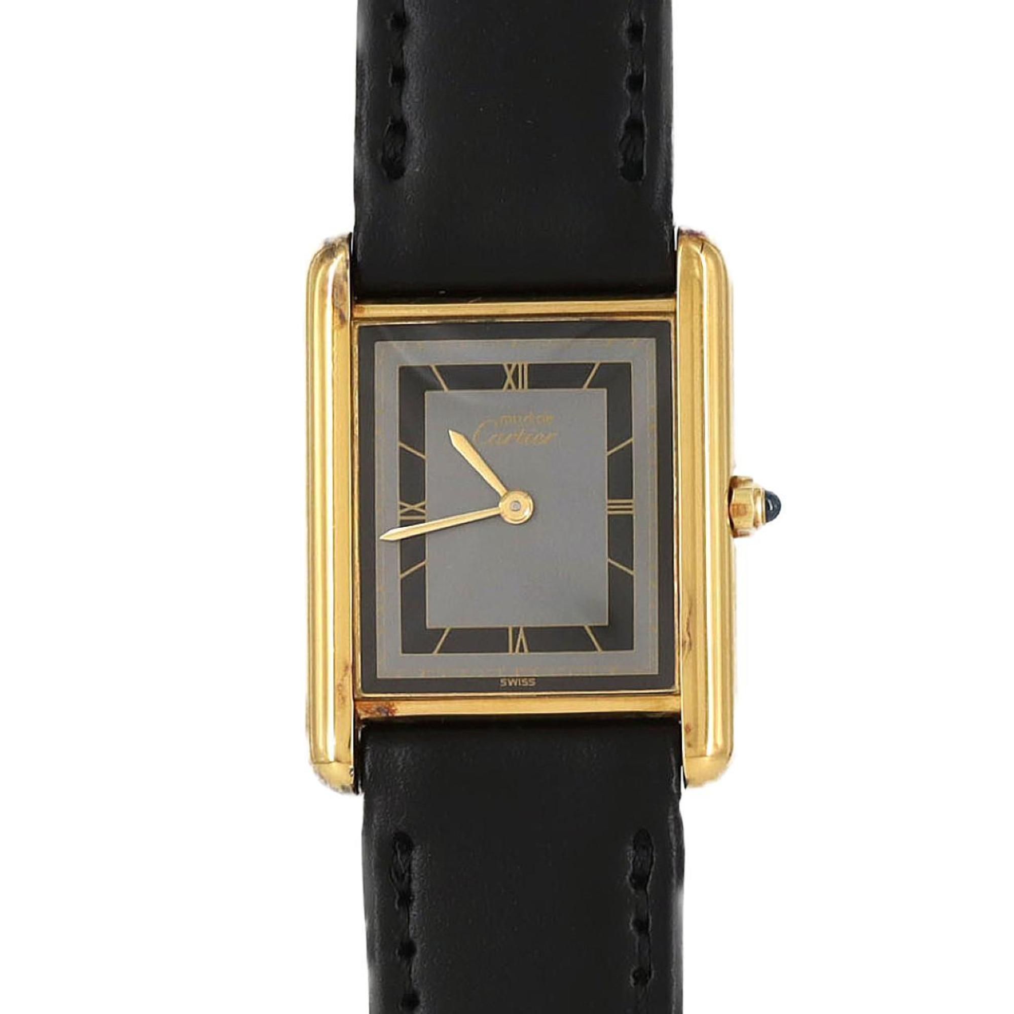 Cartier Must Tank SM GP Quartz Watch