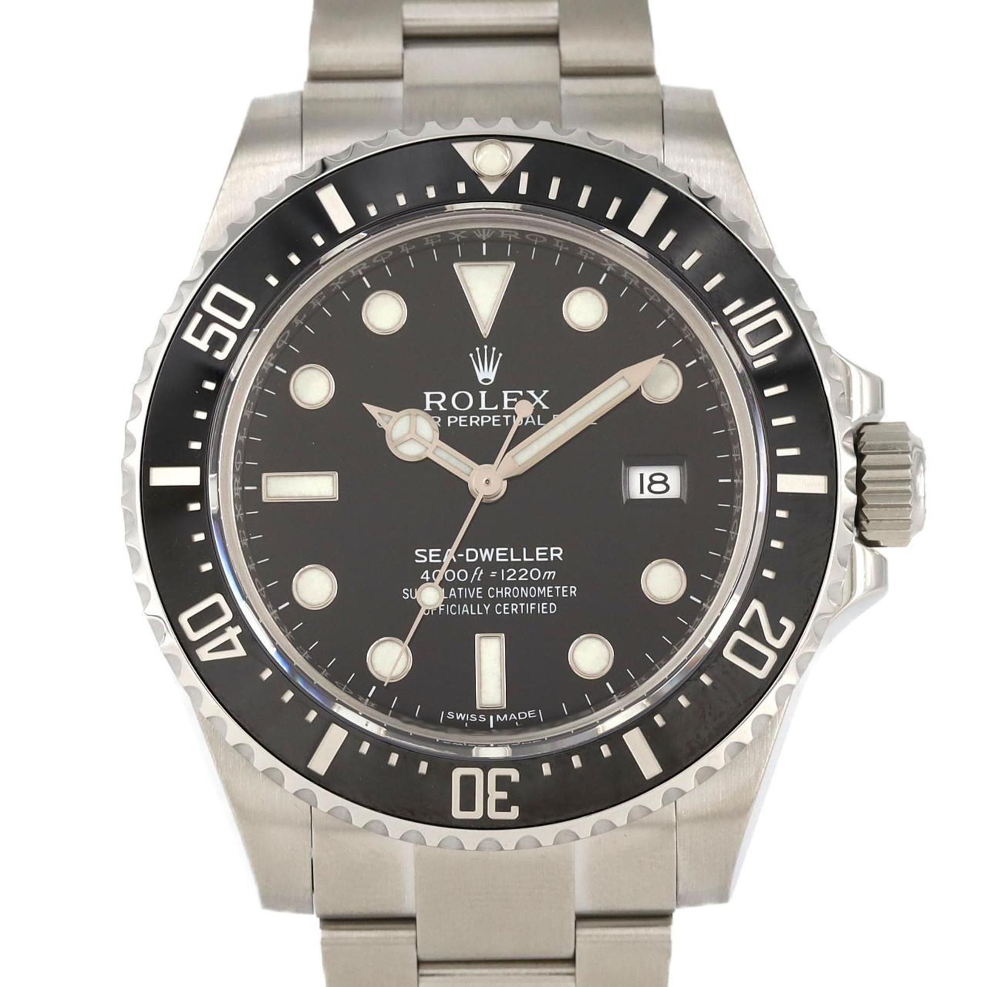 Rolex Sea-Dweller 116600 Stainless Steel Automatic Wristwatch Random Number