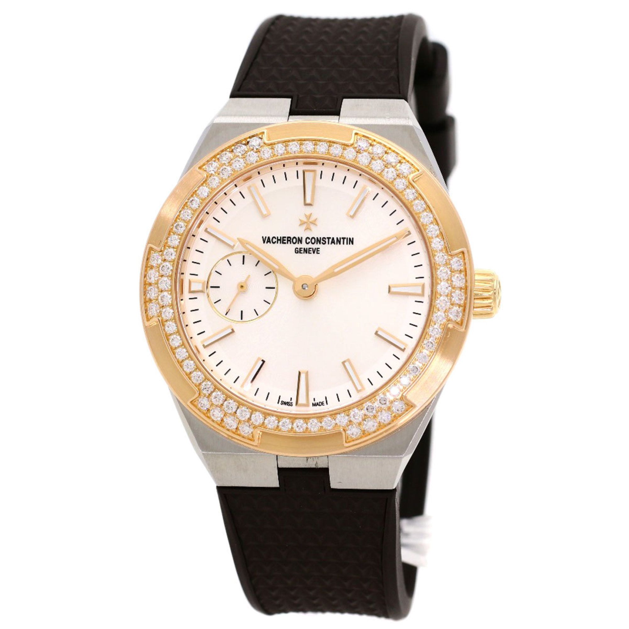 Vacheron Constantin Overseas Watch 2305V/000M-B4000 Stainless Steel/Rubber/Diamond x 18KPG Men's VAC