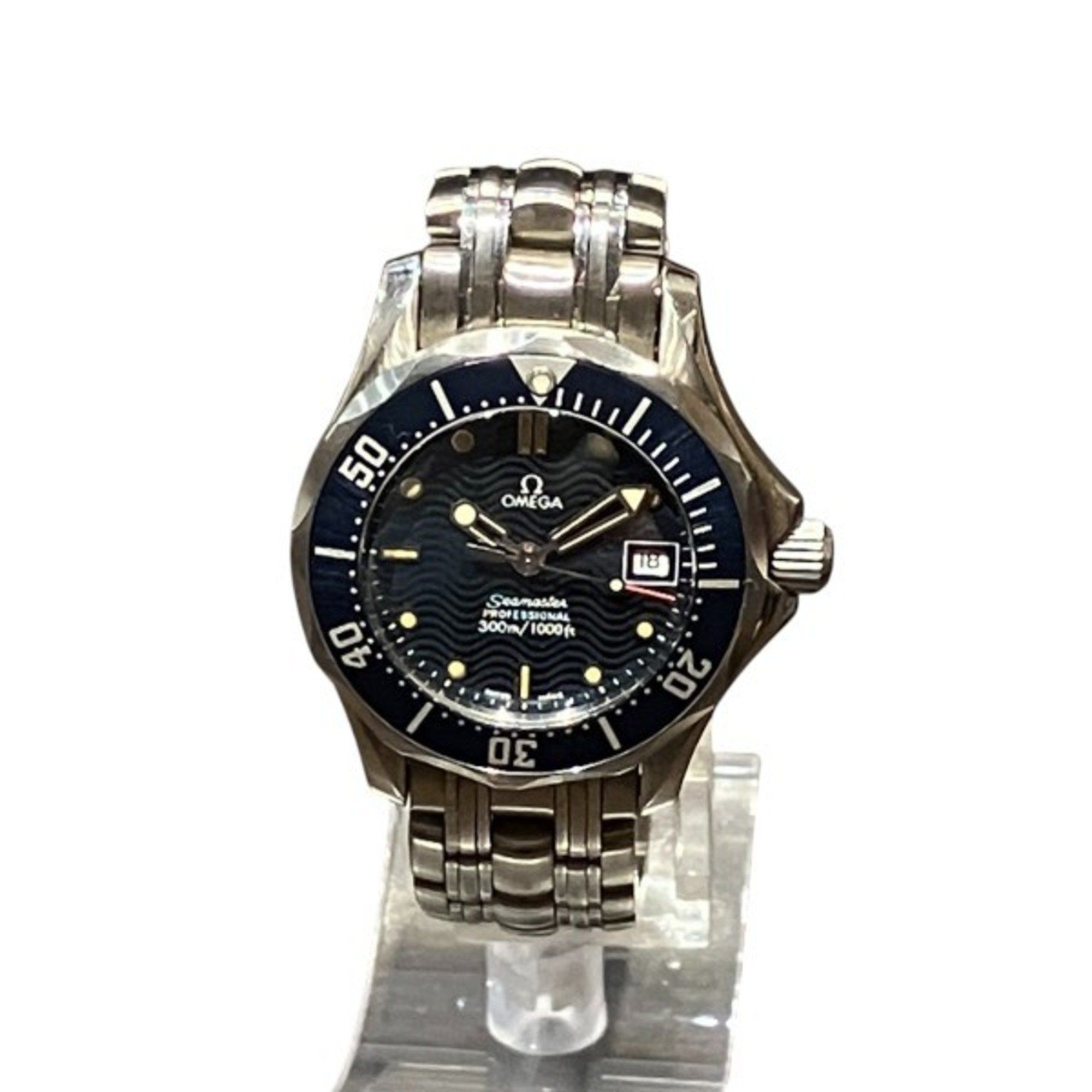 Omega Seamaster Professional 300M Quartz Watch Women's Wristwatch