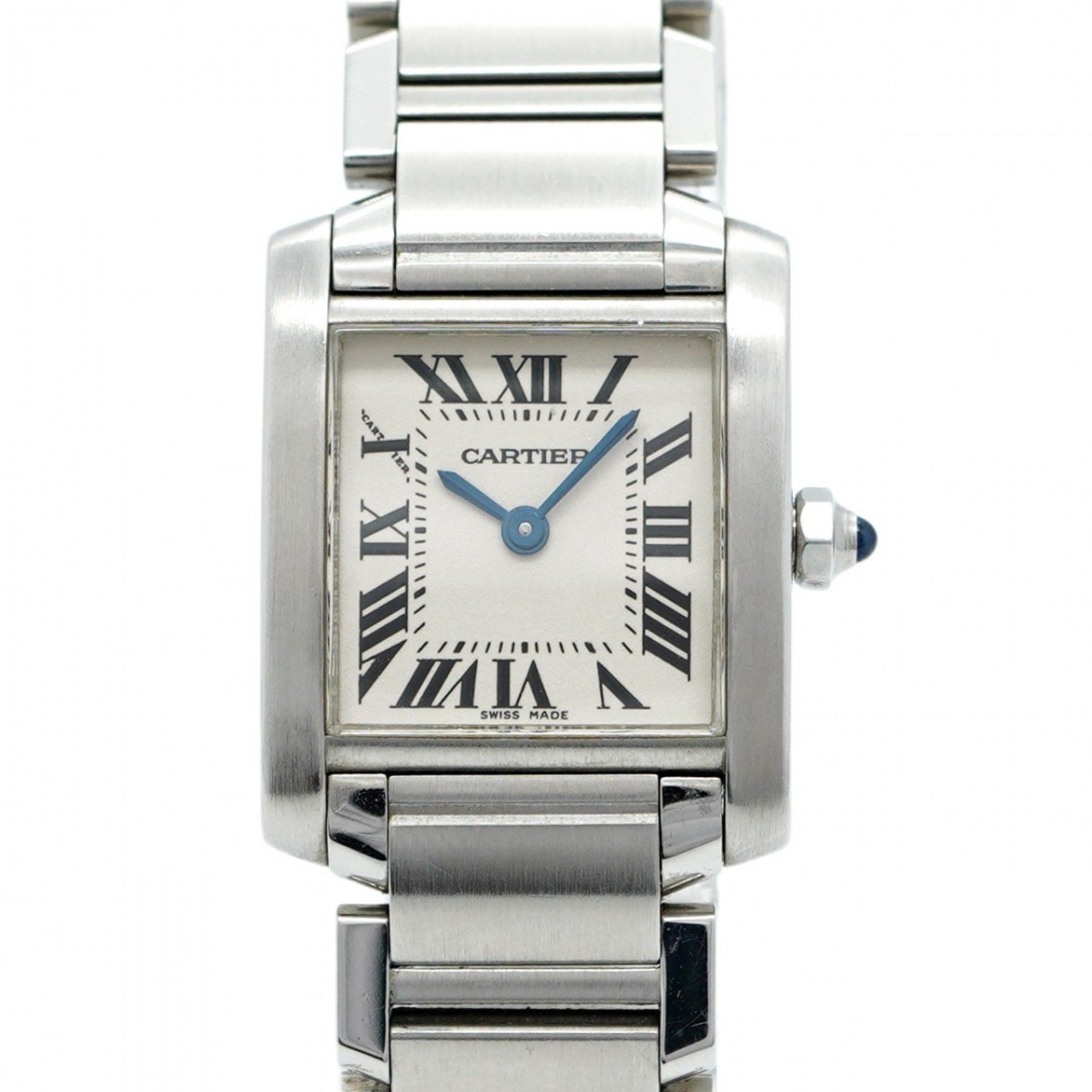 Cartier Tank Française SM W51008Q3 Ivory Dial Women's Watch