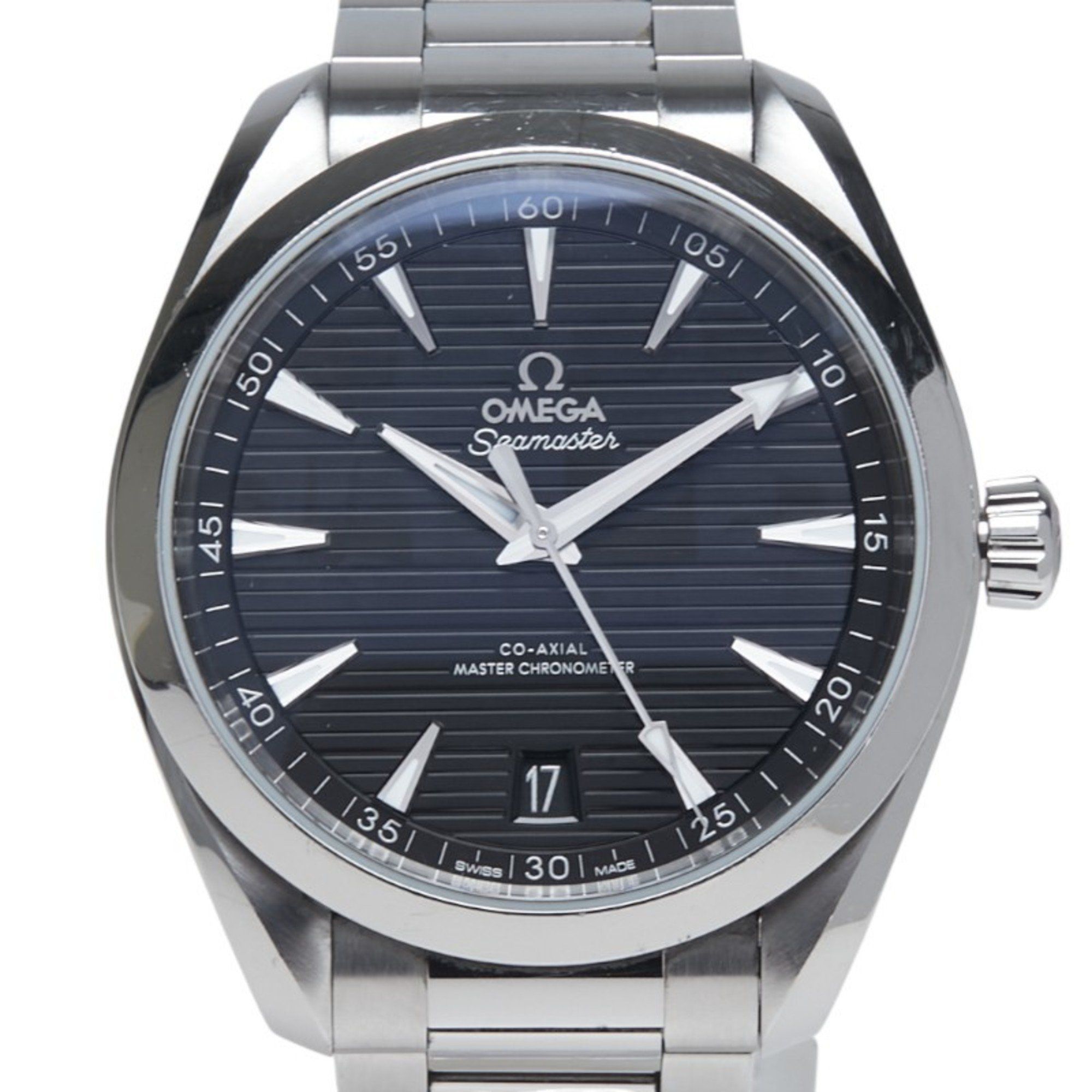 OMEGA Seamaster Aqua Terra Co-Axial Master Chronometer Watch 220.10.41.21.01.001 Automatic Black Dia