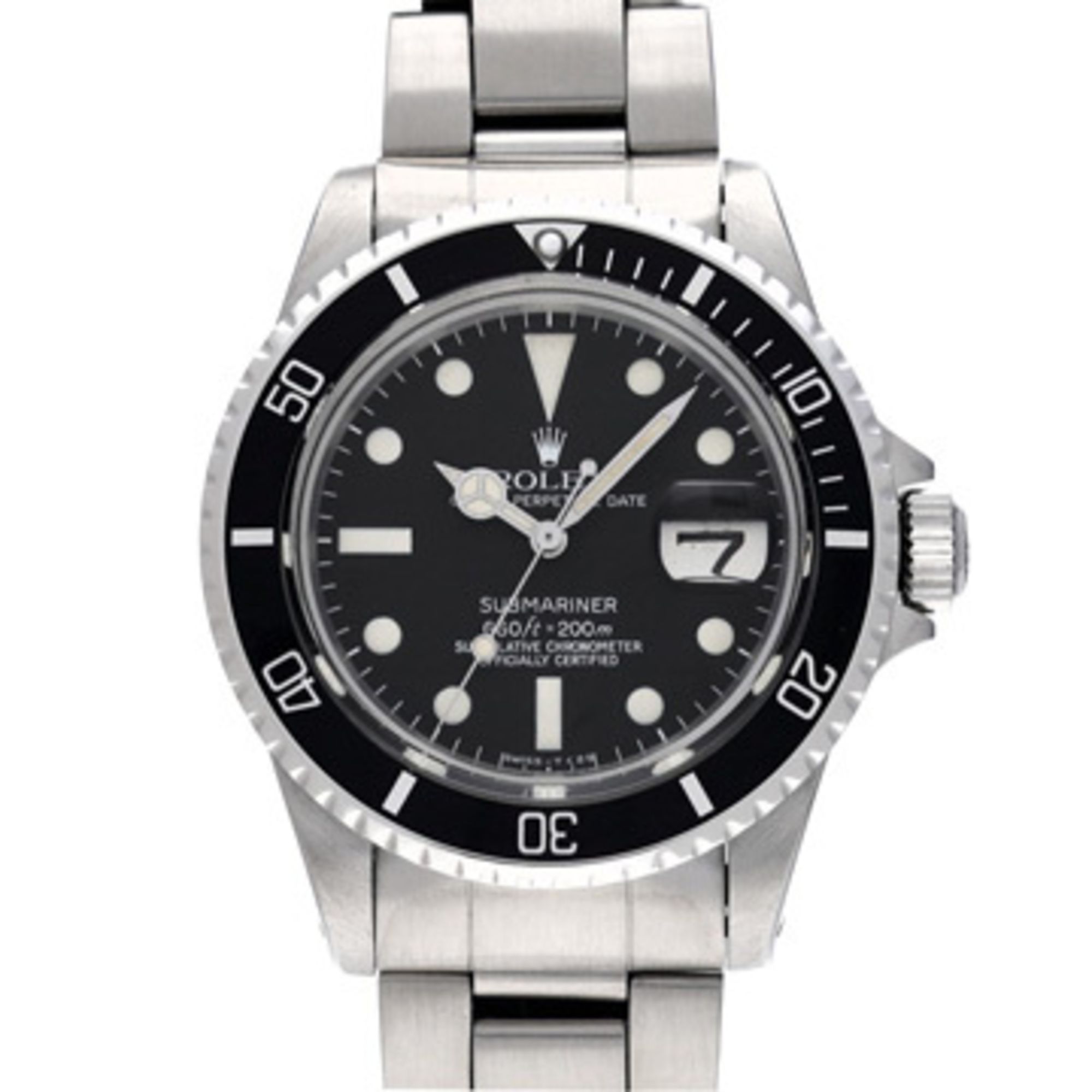 Rolex Submariner 4-Dial Antique 1680 No. 23 (Manufactured circa 1970) Black Men's Automatic Watch