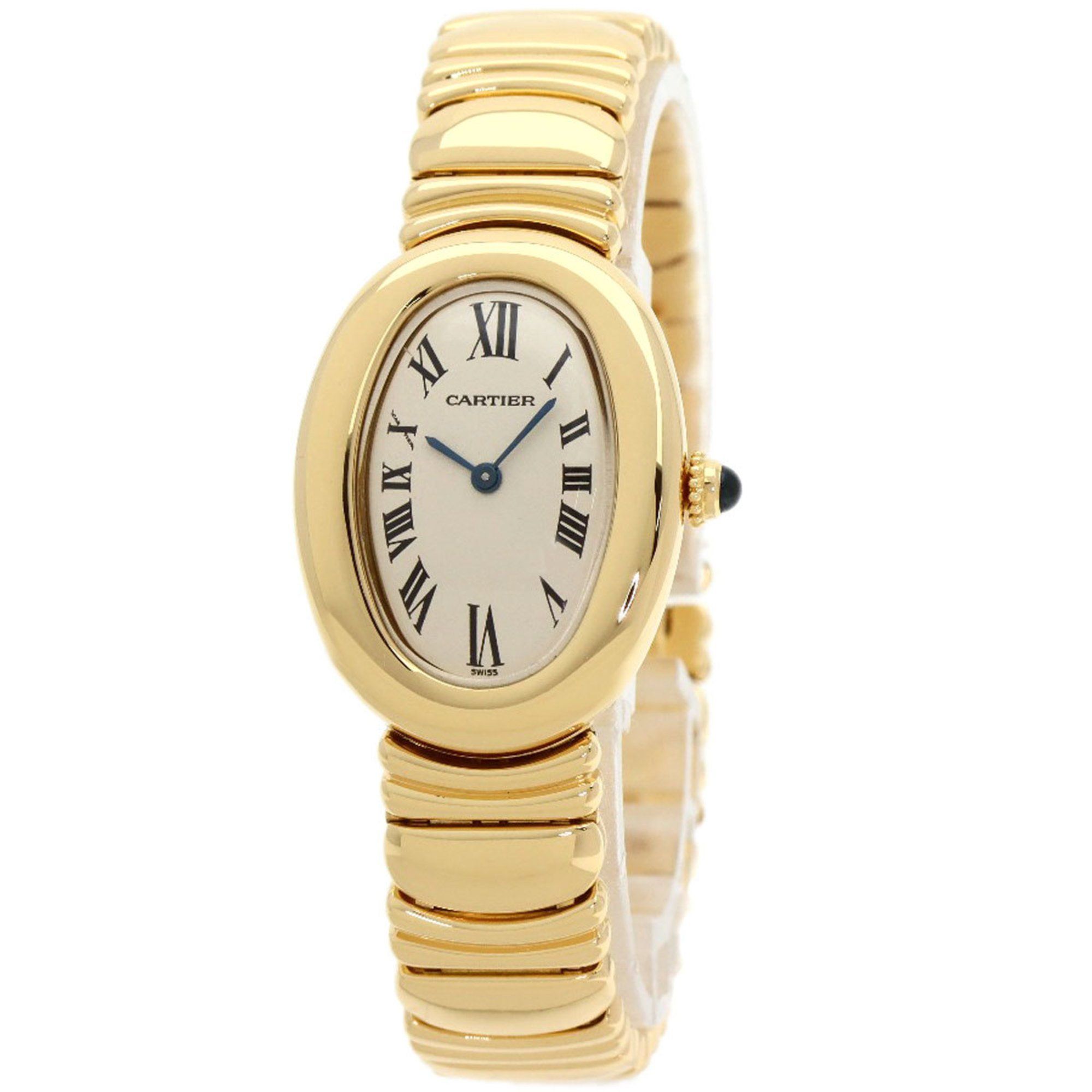 Cartier W15045D8 1920 Baignoire Watch, 18K Yellow Gold, Women's