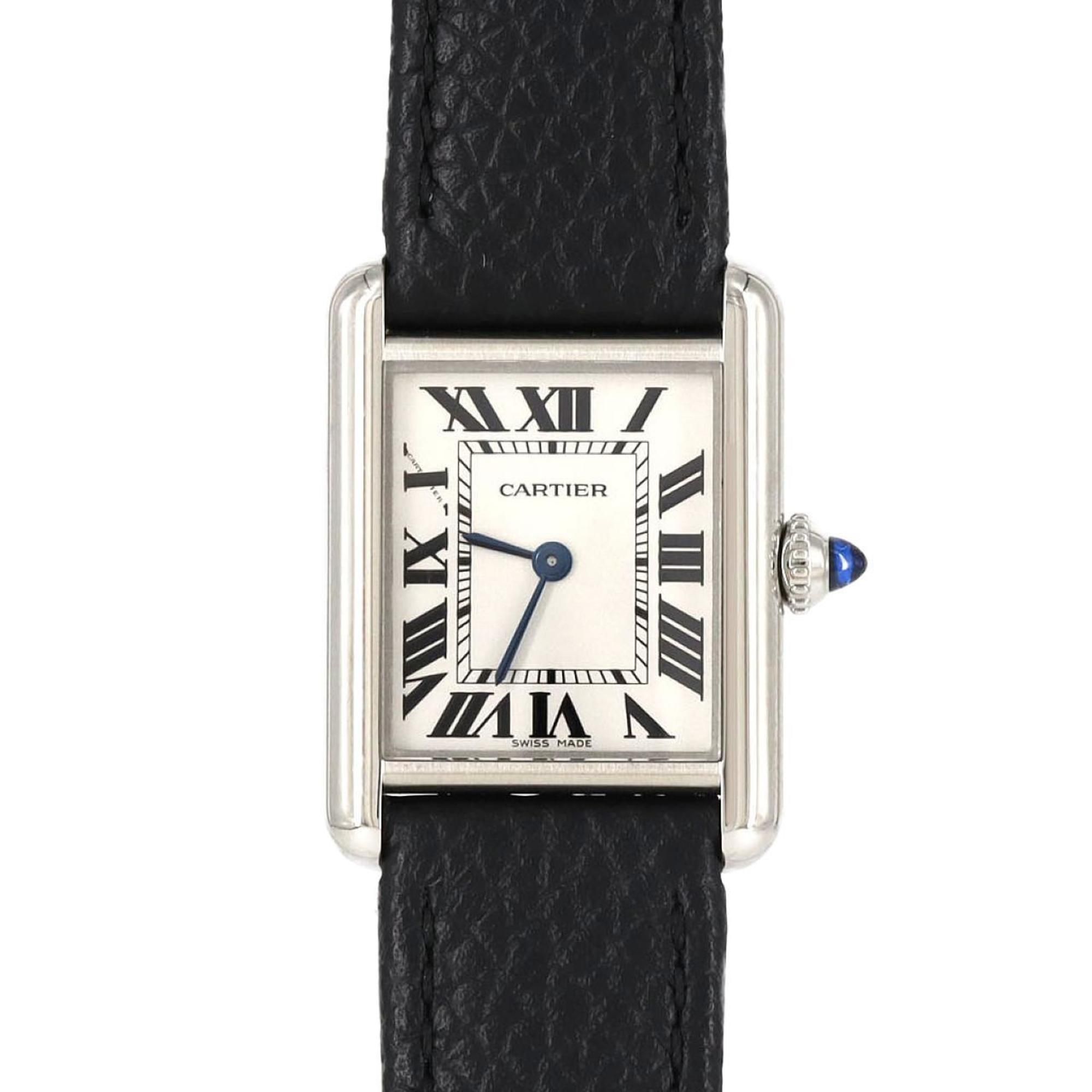 Cartier Tank Must SM WSTA0089 Stainless Steel Solar Quartz