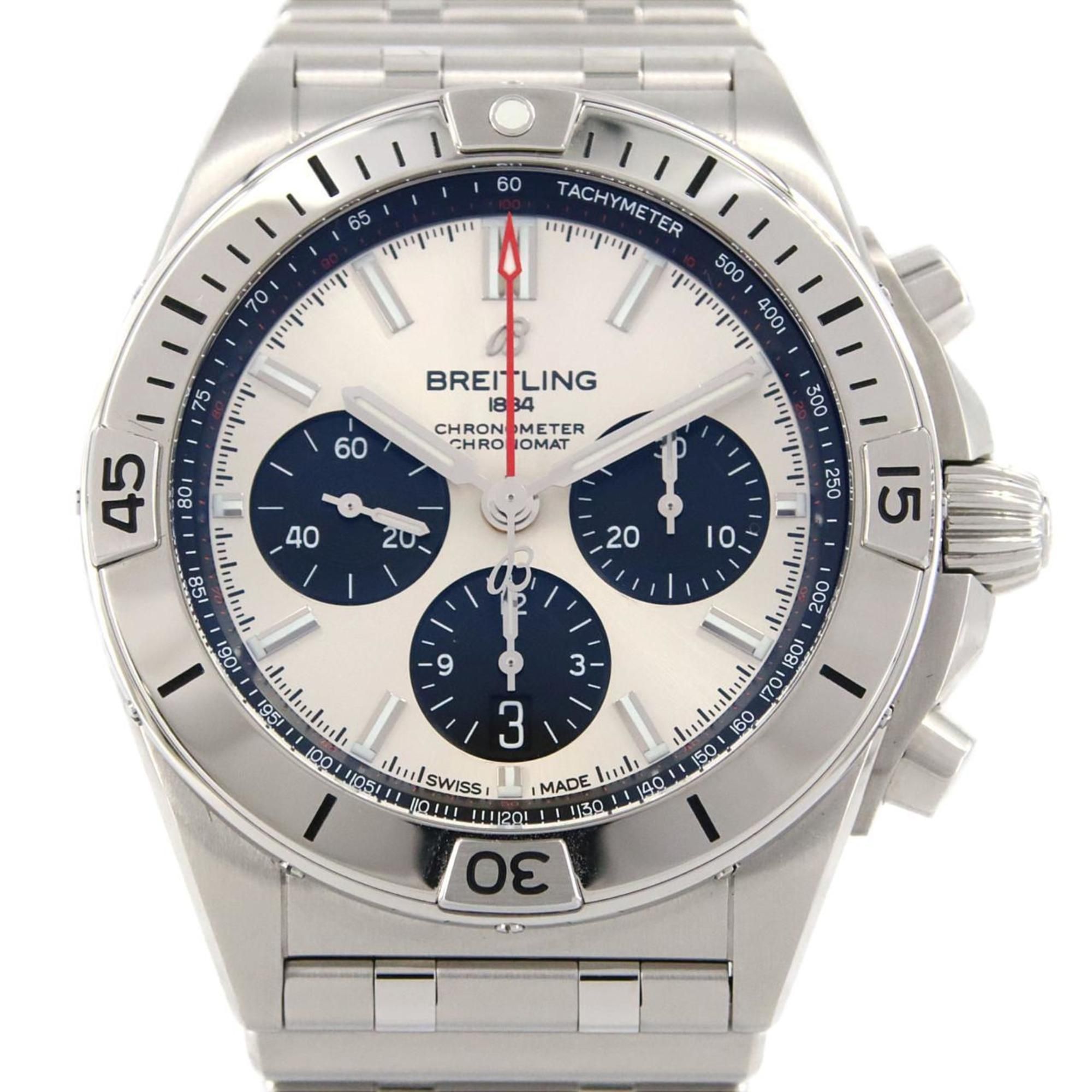 Breitling Chronomat B01 42 AB0134 AB0134101G1A1 SS Wristwatch Automatic