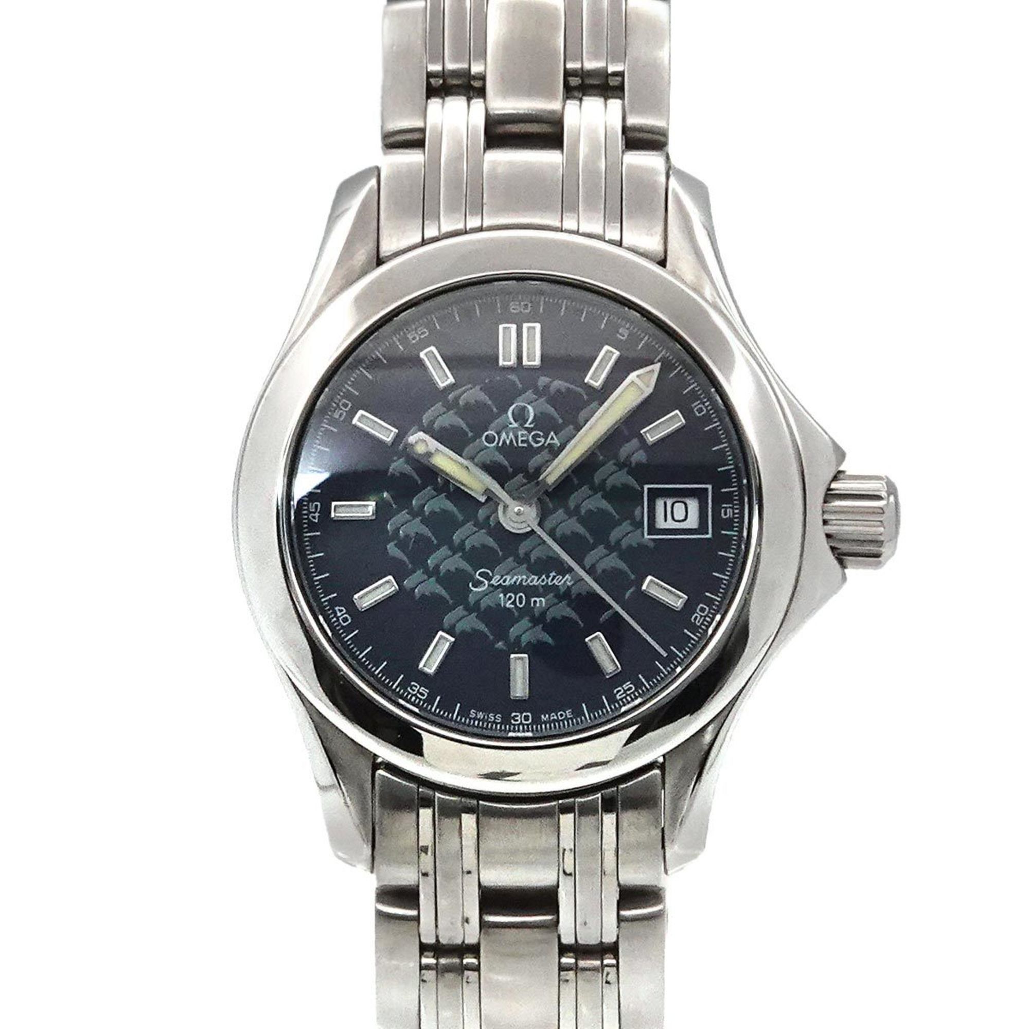 OMEGA Seamaster 120 Jacques Mayol 2002 Limited Edition of 1,500 Pieces 2588 80 Women's Watch Date Na
