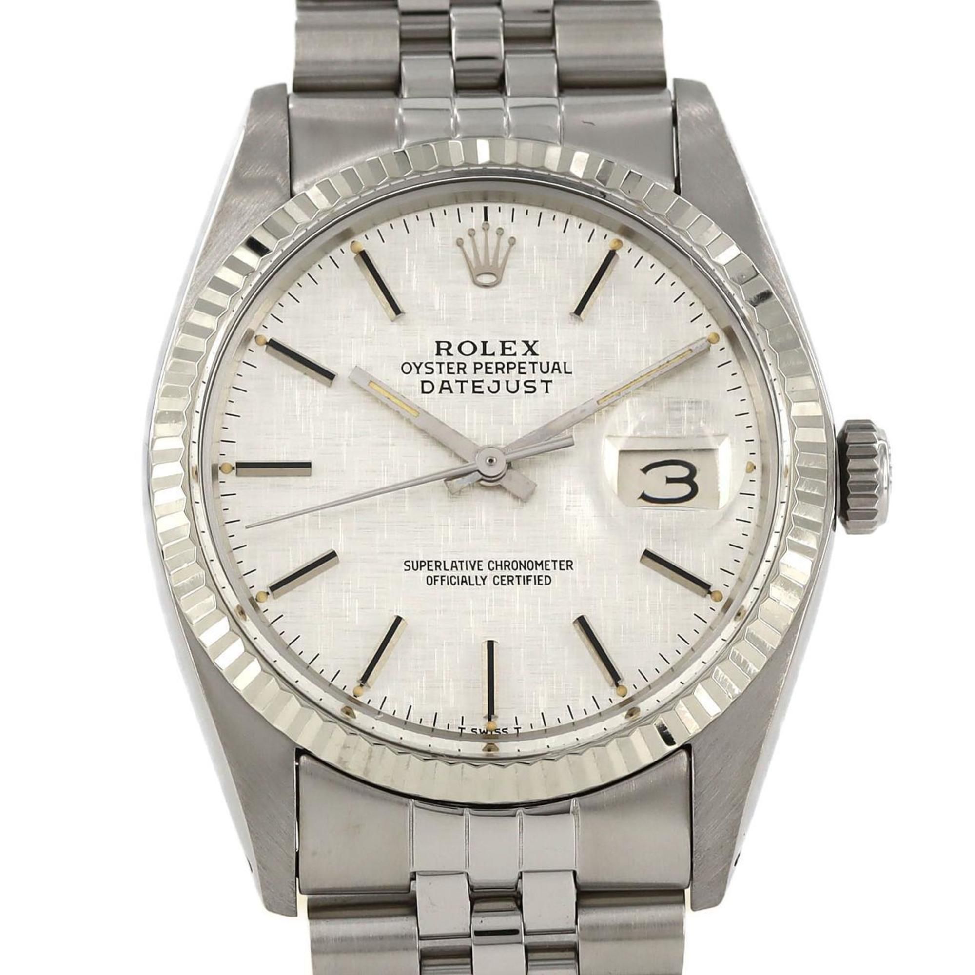 Rolex Datejust 16014 SSxWG Automatic Watch