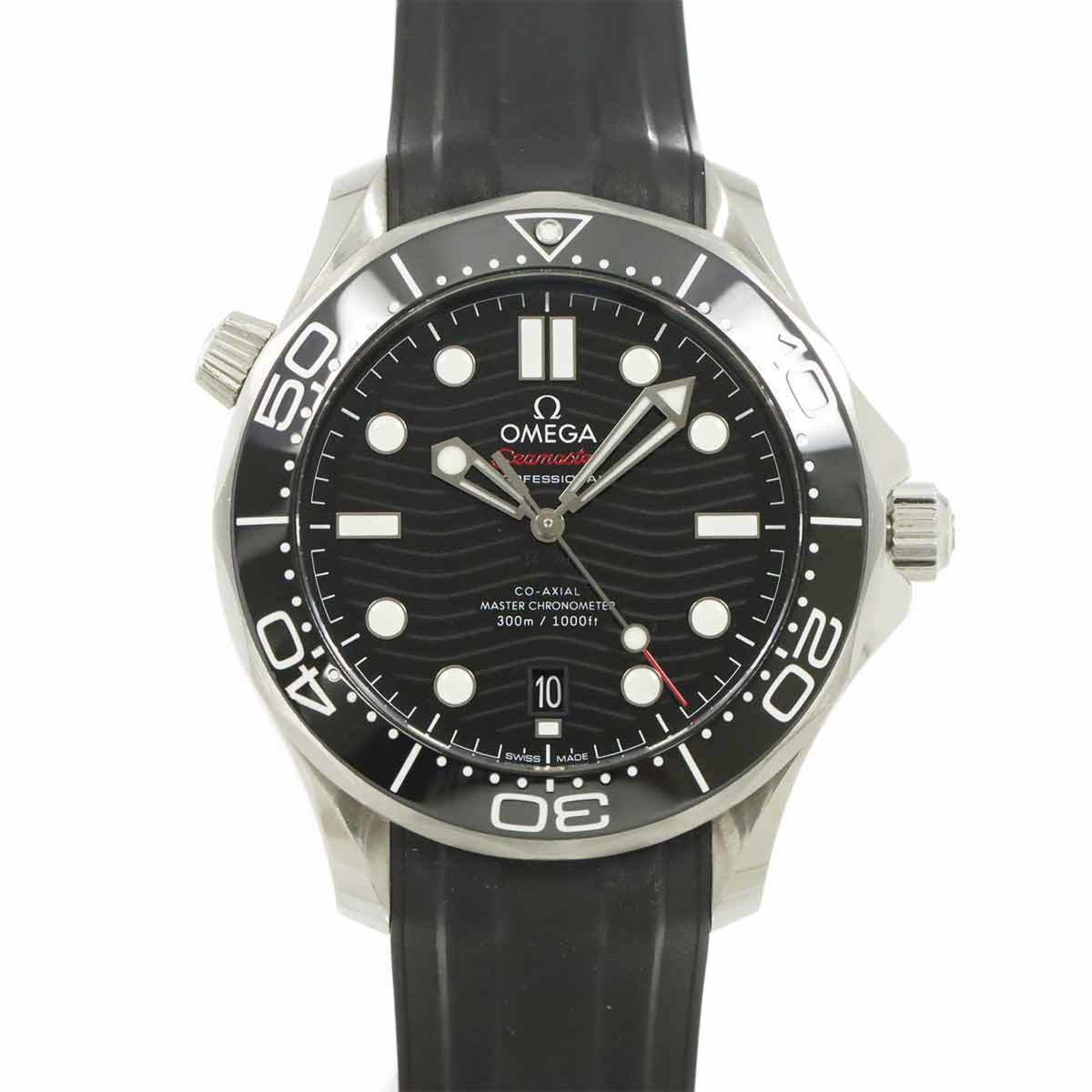 OMEGA Seamaster Co-Axial Master Chronometer 210 32 42 20 01 001 Men's Watch with Date Display, Black