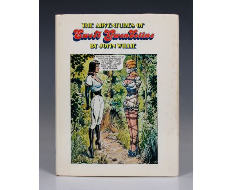 John Willie (John Alexander Scott Coutts (1902-1962), a.k.a. John Willie) - The Adventures of Sweet Gwendoline, pen inscripti
