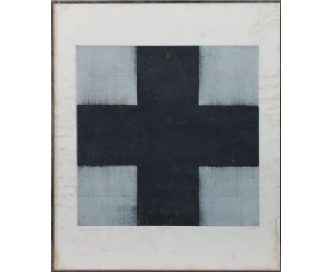 Richard Allen (British, 1933-1999), "Iconoclast I", half tone screenprint, signed and dated 1979 lower left, titled centre an