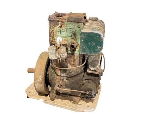 Lister Stationary engine numbered 1062, for restoration.